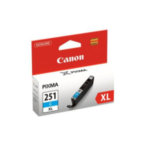 Cartouche d’encre Canon CLI-251XL — cyan, haute capacité (6449B001)