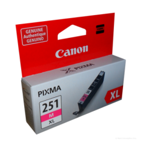 Cartouche d’encre Canon CLI-251XL — magenta, haute capacité (6450B001)