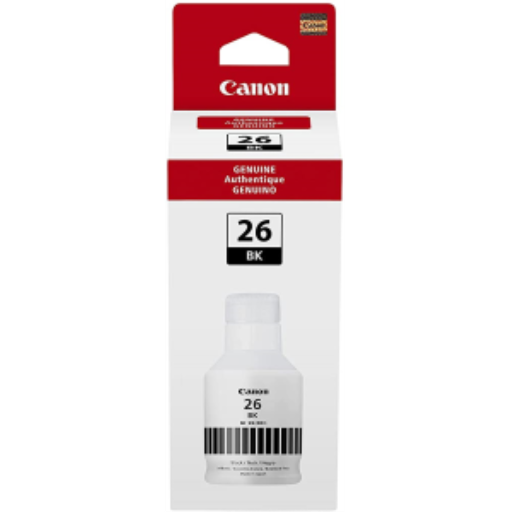 Bouteille d’encre Canon GI-26 — noir (4409C001)