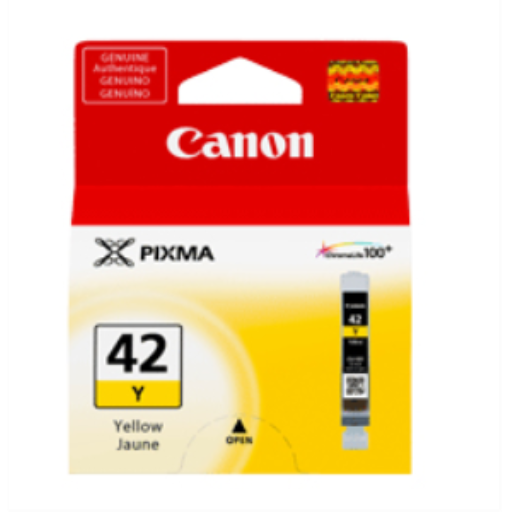 Cartouche d’encre Canon CLI-42 — jaune (6387B002)