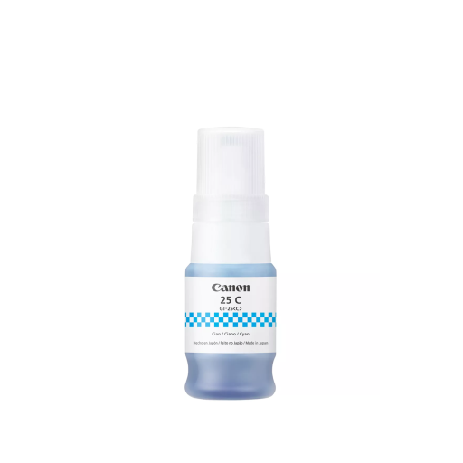 Bouteille d’encre Canon GI-25 — cyan