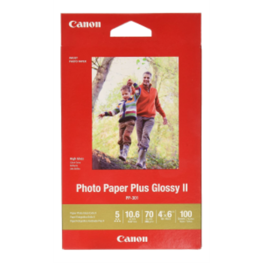 Papier photo Canon — pp 301 4 x 6 papier photo plus brillant 100 feuilles pkg