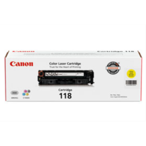 Toner Canon 118 — jaune