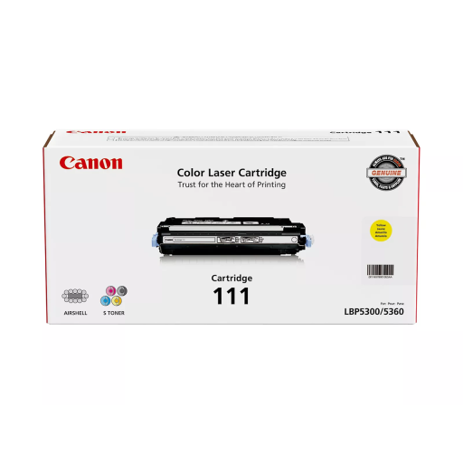 Toner Canon 111 — jaune
