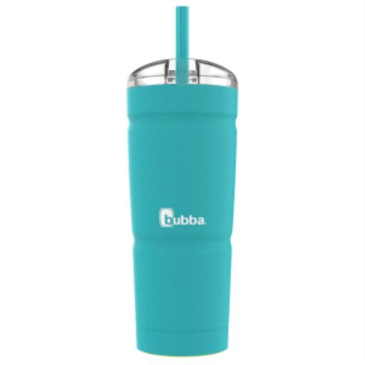 bubba Envy S Stainless Steel Tumbler, 24 oz (709 ml), Straw Lid, Scuba