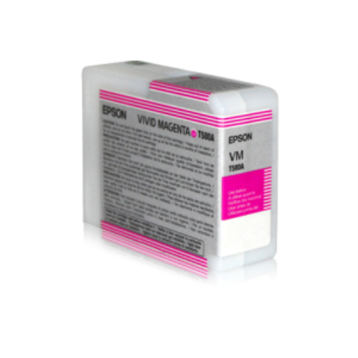 Cartouche d’encre Epson T580A00 — magenta vif, 80 ml