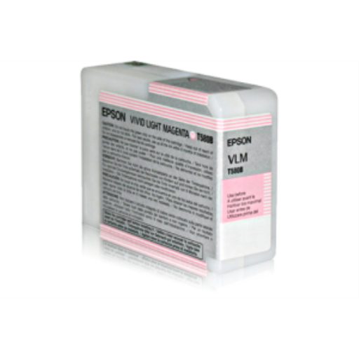 Cartouche d’encre Epson T580B00 — magenta clair vif, 80 ml