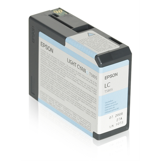 Cartouche d’encre Epson T580500 — cyan clair, 80 ml