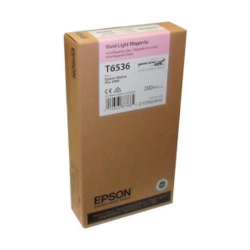 Cartouche d’encre Epson T653600 — magenta clair vif, 200 ml