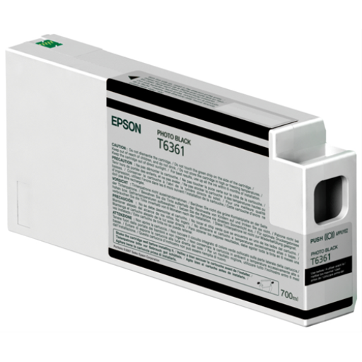 Cartouche d’encre Epson T636100 — noir photo, 700 ml