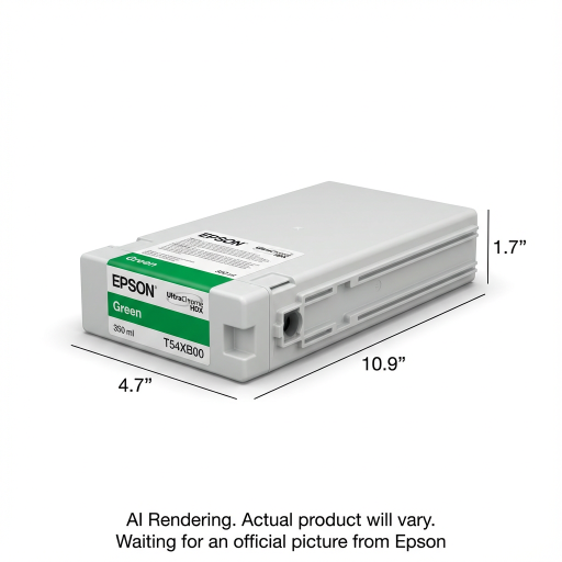 Cartouche d’encre Epson T54XB00 — vert, 350 ml