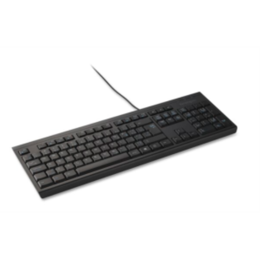 Clavier filaire bilingue Kensington — noir