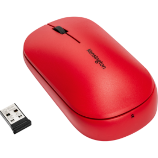 Souris sans fil Kensington SureTrack Dual — rouge