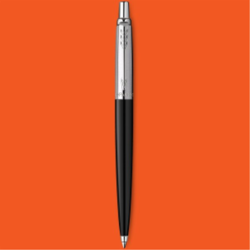 Stylo gel Parker Jotter Originals — noir, pointe moyenne 0,7 mm