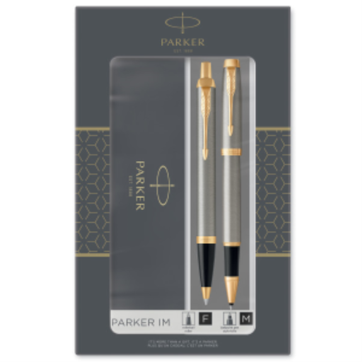 Coffret cadeau Parker IM — stylo bille et stylo roller