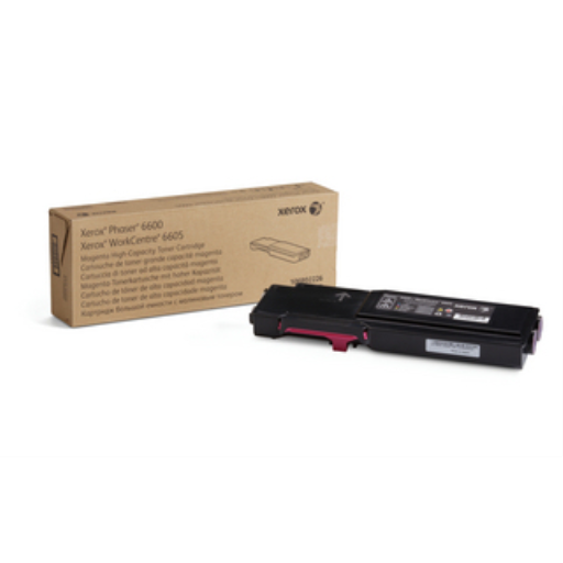 Toner Xerox 106R02226 — magenta, 6 000 pages, haute capacité, pour Phaser 6600, WorkCentre 6605