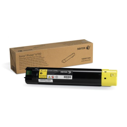 Toner Xerox 106R01509 — jaune, haute capacité, pour Phaser 6700
