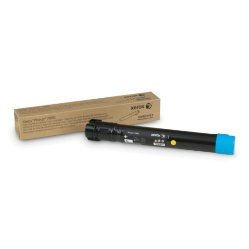 Toner Xerox 106R01563 — cyan, standard, pour Phaser 7800