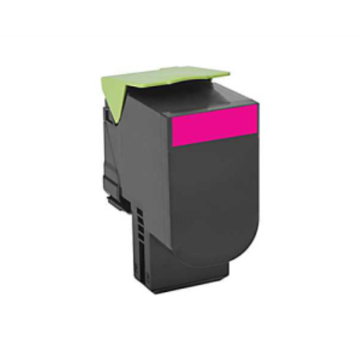 Toner Lexmark 80C0H30 — magenta, 3K pages, pour CX410