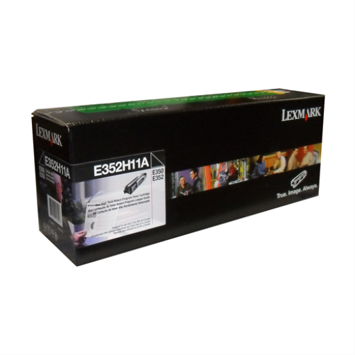 Toner Lexmark E352H11A — 9K pages, programme de retour, pour E352