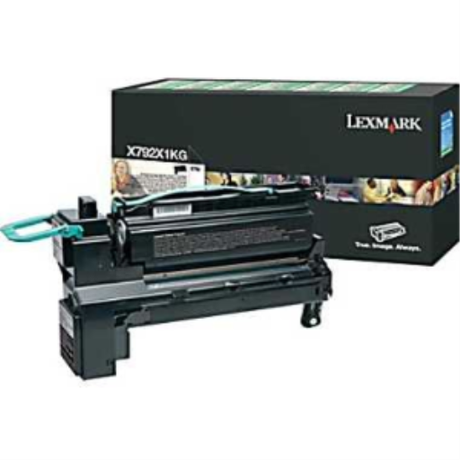 Toner Lexmark X792X1KG — noir, 20K pages, programme de retour, pour X792