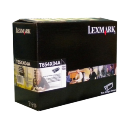 Toner Lexmark T654X04A — 36K pages, programme de retour