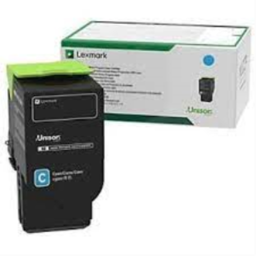 Toner Lexmark 71C1XC0 — cyan, 12,5K pages, pour CS735de, CS737dze