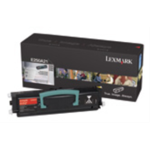 Toner Lexmark E250A80G — 3,5K pages, pour E250