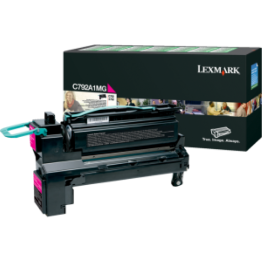 Toner Lexmark — magenta — compatible Lexmark C792, Lexmark X792, programme de retour, C792A1MG