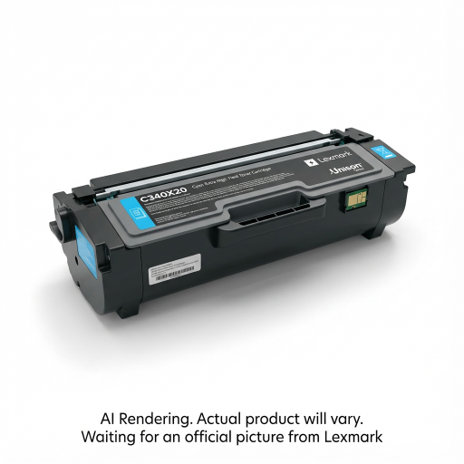 Toner Lexmark — cyan — compatible Lexmark C3426dw, Lexmark MC3426adw, Lexmark MC3426i, très haute capacité, C340X20