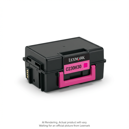 Toner Lexmark — magenta — compatible Lexmark C2325dw, Lexmark MC2325adw, haute capacité, C230H30