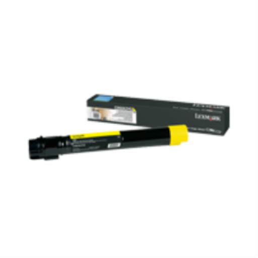 Toner Lexmark — jaune — compatible Lexmark C950, Lexmark X950, Lexmark X952, Lexmark X954, 22K pages, C950X2YG