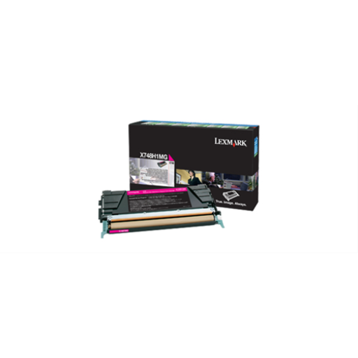 Toner Lexmark — magenta — compatible Lexmark X748, 10K pages, programme de retour, X748H1MG