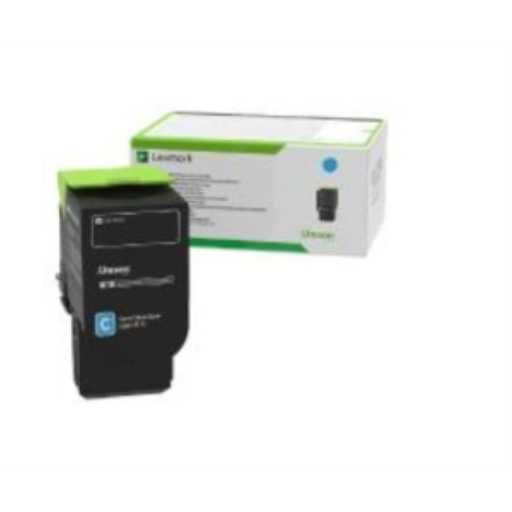 Toner Lexmark — cyan — compatible Lexmark CS421, Lexmark CS52x, Lexmark CS62x, Lexmark CX421 et plus, 5K pages, 78C1XCE