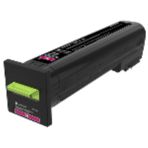 Toner Lexmark — magenta — compatible Lexmark CX825, Lexmark CX860, 22K pages, programme de retour, 82K1XM0