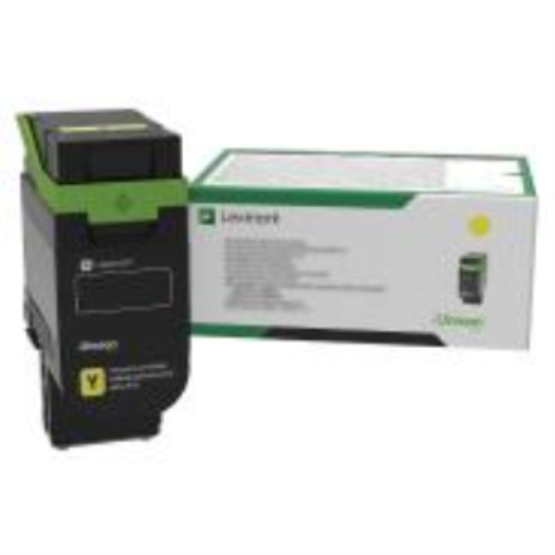 Toner Lexmark — jaune — très haute capacité, programme de retour, 75M1XY0
