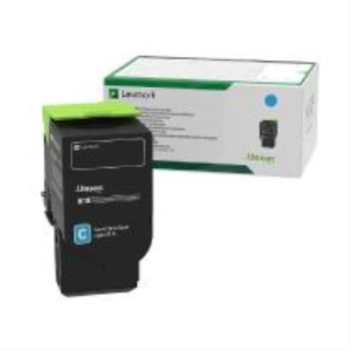 Toner Lexmark — cyan — compatible Lexmark CS421, Lexmark CS52x, Lexmark CS62x, Lexmark CX421 et plus, 5K pages, programme de retour, 78C1XC0