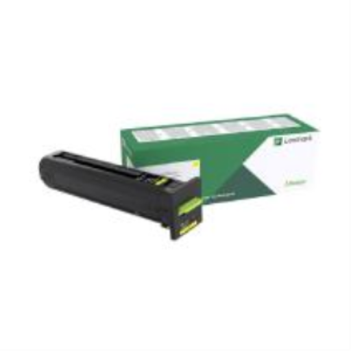Toner Lexmark — jaune — compatible Lexmark CX82x, Lexmark CX860, haute capacité, 82K1HY0