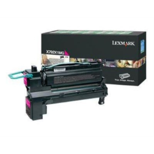 Toner Lexmark — magenta — compatible Lexmark X792, 20K pages, programme de retour, X792X1MG