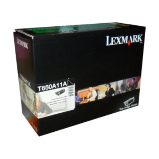 Toner Lexmark — compatible Lexmark T650, Lexmark T652, Lexmark T654, Lexmark X651 et plus, 7K pages, programme de retour, T650A11A