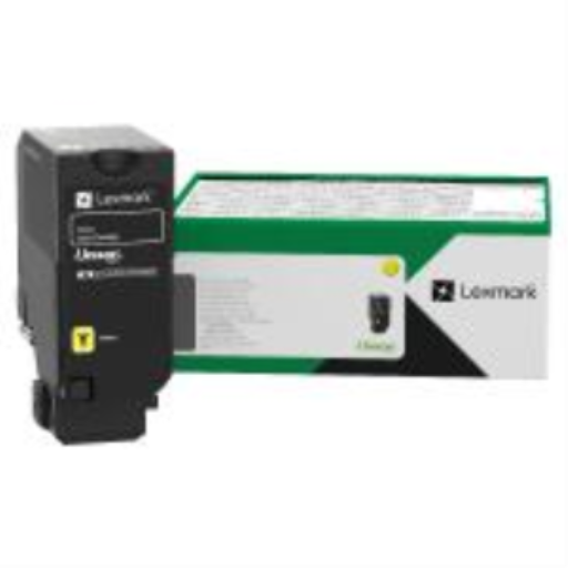 Toner Lexmark — jaune — compatible Lexmark CS730, Lexmark CX730, 10,5K pages, haute capacité, programme de retour, 71C1HY0