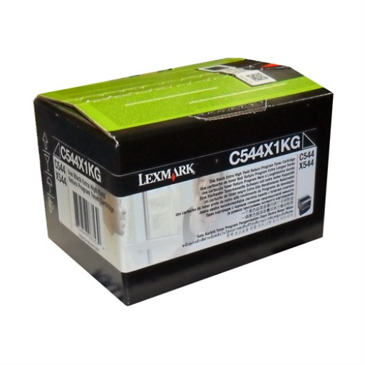 Toner Lexmark — noir — compatible Lexmark C54x, Lexmark X54x, 6K pages, programme de retour, C544X1KG