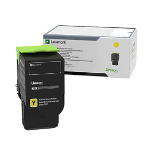 Toner Lexmark — jaune — compatible Lexmark C2425, Lexmark C2535, Lexmark MC2425, Lexmark MC2535 et plus, 3,5K pages, C240X40