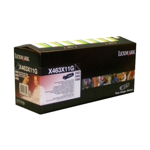 Toner Lexmark — compatible Lexmark X463, Lexmark X464, Lexmark X466, 15K pages, programme de retour, X463X11G