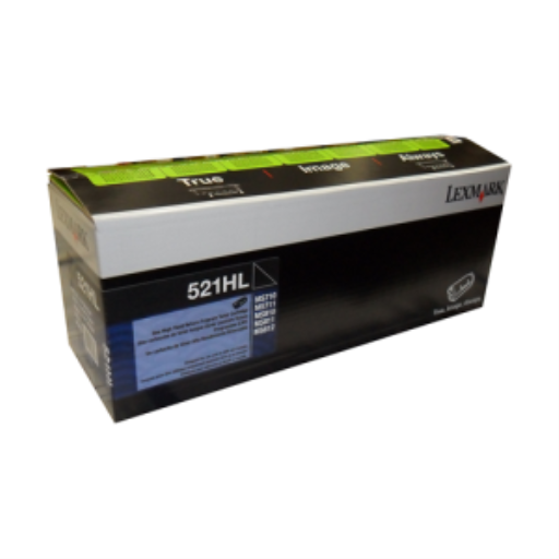 Toner Lexmark — compatible Lexmark MS710, Lexmark MS711, Lexmark MS810, Lexmark MS811 et plus, 25K pages, programme de retour, 52D1H0L