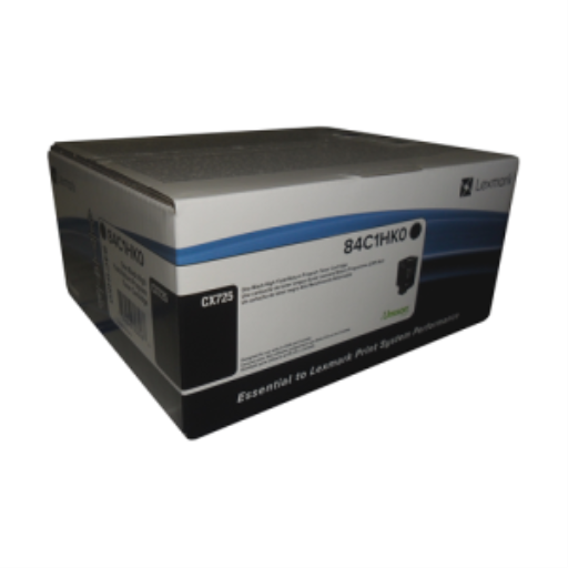 Toner Lexmark — noir — compatible Lexmark CX725, 25K pages, programme de retour, 84C1HK0
