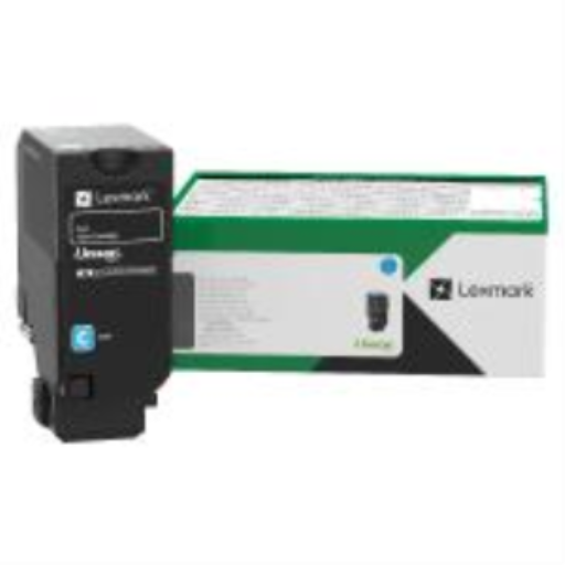 Toner Lexmark — cyan — compatible Lexmark CS730, Lexmark CX730, 10,5K pages, programme de retour, 71C1HC0