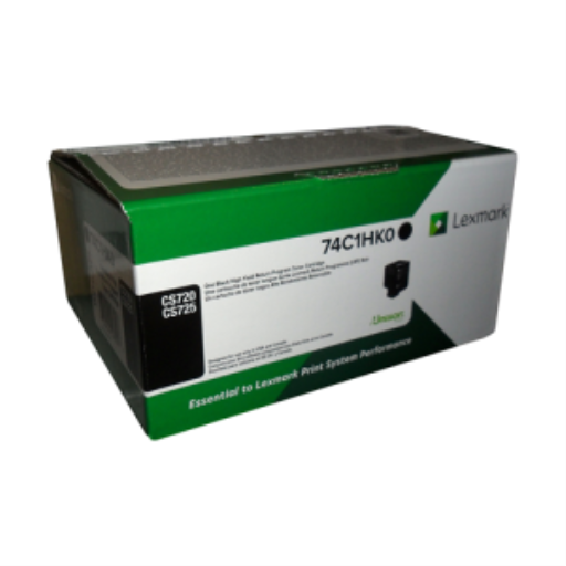 Toner Lexmark — noir — compatible Lexmark CS725, Lexmark CX725, 20K pages, programme de retour, 74C1HK0