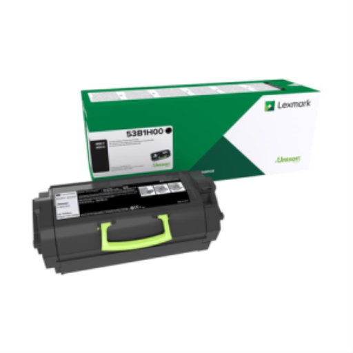 Toner Lexmark — compatible Lexmark MS817, Lexmark MS818, Lexmark MX717, Lexmark MX718, 25K pages, programme de retour, 53B1H00
