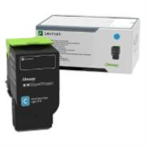Toner Lexmark — cyan — très haute capacité, 78C0X20